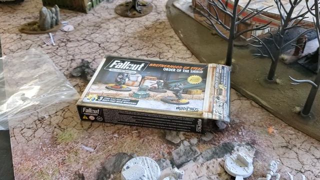 Fallout Wasteland Warfare Brotherhood of Steel Wave 3 figures Unboxing смотреть онлайн