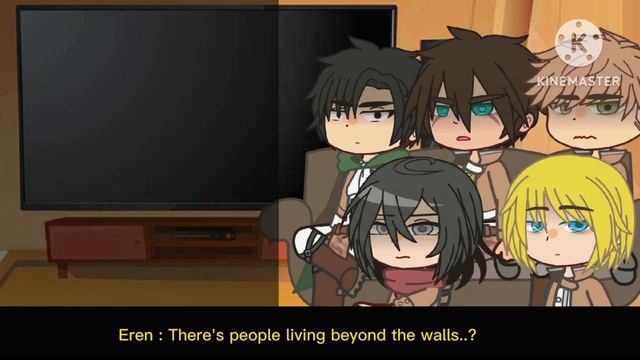 Past AOT Characters react to the Future(Part 1) смотреть онлайн