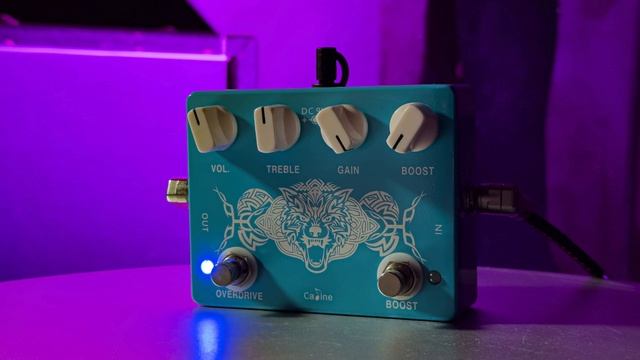 Caline CP-79 Wolfpack Overdrive demo смотреть онлайн