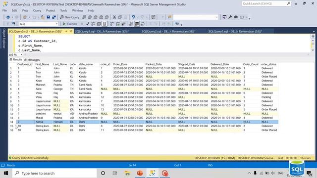 04. Left Join, Right Join & Full Join in Sql смотреть онлайн