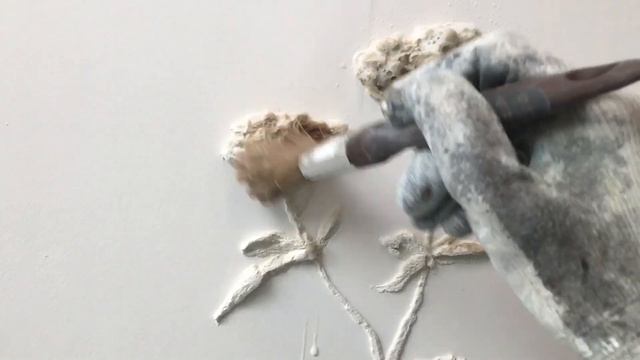 Быстрый способ Грунтования барельефа | художник Наталья Боброва смотреть онлайн