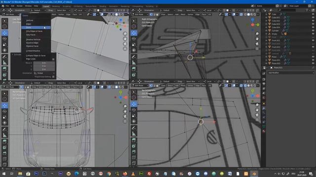Car Modeling "PART 3" Timelapse Tutorial Mercedes GLK #Blender #Carmodeling #Mercedes #GLK #Tutoria смотреть онлайн