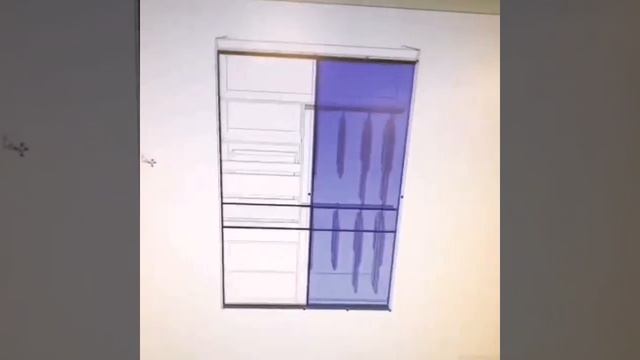 Стильный встроенный шкаф купе в прихожей смотреть онлайн