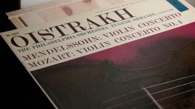 Mozart Violin Concerto No. 4 David Oistrakh Philadelphia Orchestra Ormandy 1956 смотреть онлайн