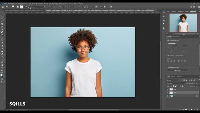ВОЛШЕБНЫЕ ЛИНИИ (Photoshop) смотреть онлайн