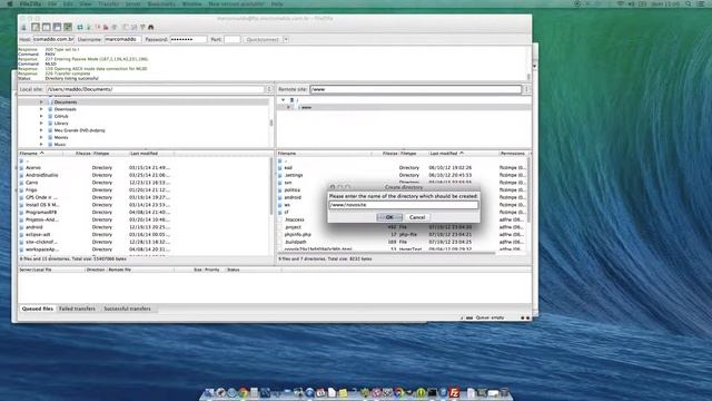 Como publicar seu site pessoal HTML ou PHP na Internet usando FTP com o software gratuíto FileZilla смотреть онлайн