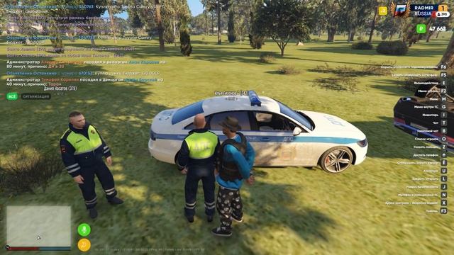 Обычный день сотрудника ДПС GTA V Россия #8 (В видео есть свой голос!) смотреть онлайн
