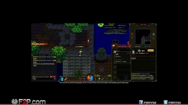 Magic Barrage First Look Gameplay Commentary - 8-bit MMO смотреть онлайн