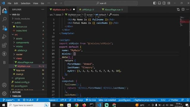Learn Vuejs In Arabic 2023 - 39- Vue-Cli (Computed) смотреть онлайн