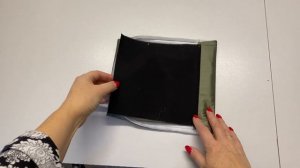 Шью теплые накладные карманы для пуховика