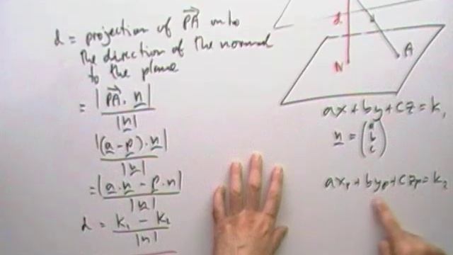Distance from a point to a plane (quick and easy) смотреть онлайн