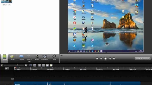 Запись экрана со звуком в программе Camtasia Studio 8 смотреть онлайн