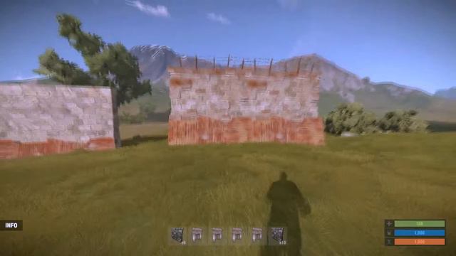 Rust : How To Place High External Walls Higher смотреть онлайн