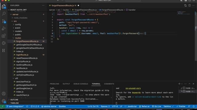 6.9 Modify Password Route смотреть онлайн