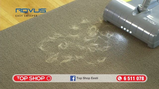 Электровеник Easy Sweeper Rovus смотреть онлайн