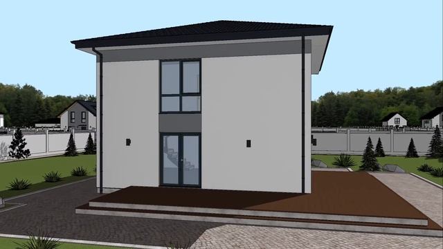 VILLA 148 Archicad fly through " Sergey Rudy Architect" смотреть онлайн
