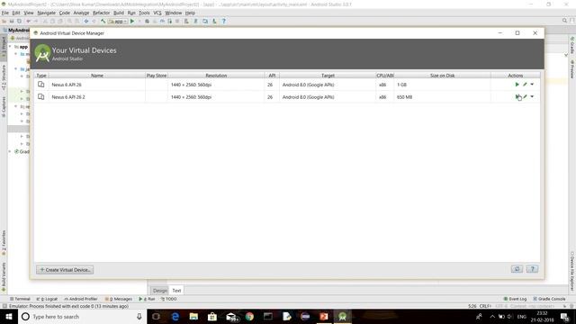 Android Development Course Using Kotlin for beginners -3(Creating the emulator) смотреть онлайн