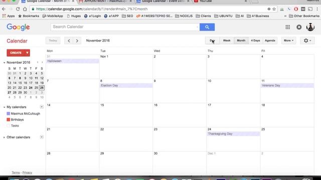SHOW WEEKENDS IN WEEK AND MONTH WIEW GOOGLE CALENDAR SETTINGS HOW TO DO IT смотреть онлайн