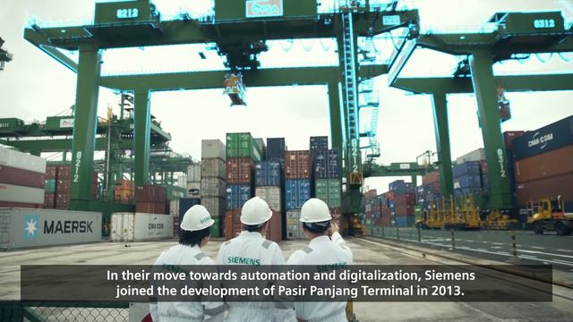 A partnership - Siemens and PSA: Pasir Panjang Terminal Phases 3 and 4 смотреть онлайн