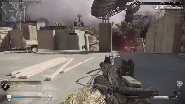 Call of Duty® Ghosts Overlord 25/2 - My team left but i still won смотреть онлайн