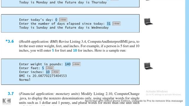 Introduction To Java Programming Exercise 3 6b смотреть онлайн