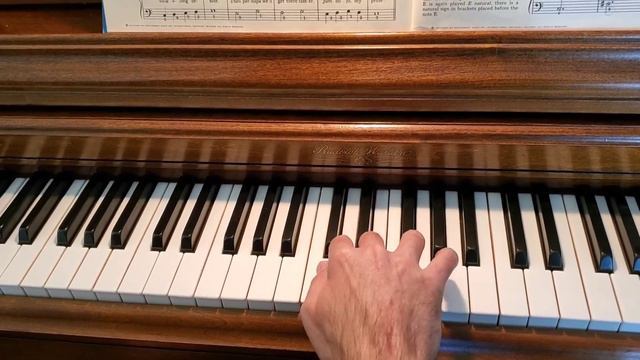 Stroke Recovery Piano #47 - "Lazy Pony" easy beginner song - April 30th 2022 смотреть онлайн