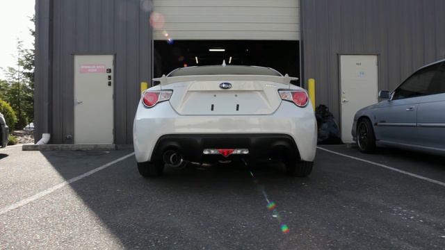 2016 Subaru BRZ - Tomei Titanium Exhaust Before/After смотреть онлайн