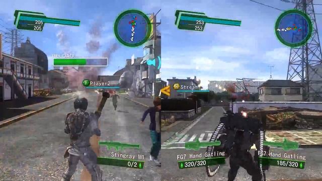 Запись стрима - EARTH DEFENSE FORCE 4.1 Прохождение #1. Вдвоем за одним компьютером смотреть онлайн