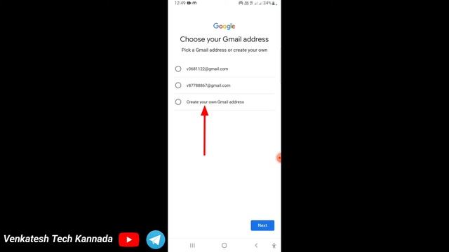 How to Create Google Account 2022 | ಗೂಗಲ್ ಅಕೌಂಟ್ ಕ್ರಿಯೇಟ್ ಮಾಡುವುದು ಹೇಗೆ? | Venkatesh Tech Kannada смотреть онлайн