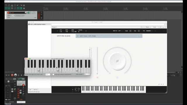 Quick tutorial on recording midi/virtual instruments in Reaper смотреть онлайн