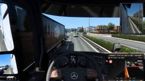 Заезд на паром и езда по левой стороне дороги | Calais - Dover | Euro Truck Simulator 2