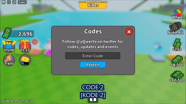 *NEW CODES* [UPD] Slide Down A Hill ROBLOX | August 18, 2023 смотреть онлайн