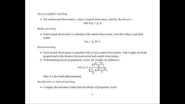 Propensity Score Matching смотреть онлайн