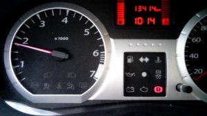 Прогрев двигателя на Ларгус.