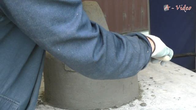 ?Как сделать садовое кашпо из цемента своими руками / How to make a cement flowerpot смотреть онлайн