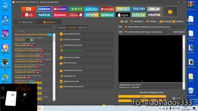 Samsung A32 FRP Unlocktool