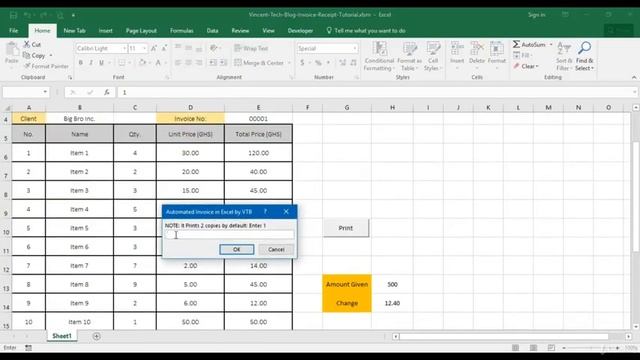 001 Introduction || How To Create an Automated Invoice or Receipt - Excel 2016 смотреть онлайн