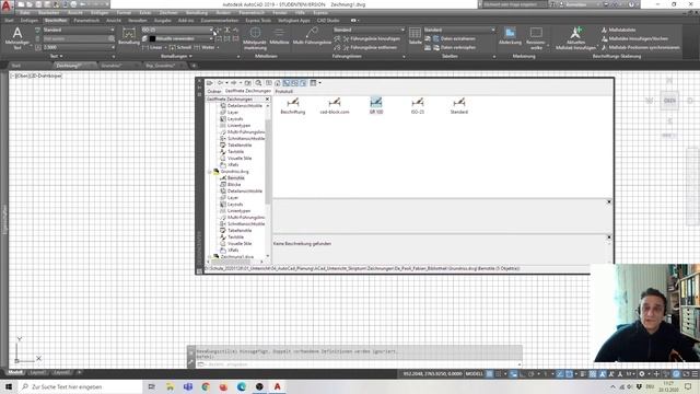 AutoCAD Tutorial (deutsch) - 12 - DesignCenter смотреть онлайн