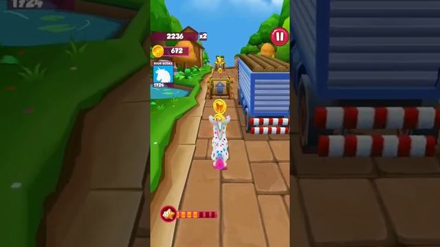 Unicorn Run - SUBWAY HORSE RUN GAME : Forest Run | Android/iOS Gameplay HD смотреть онлайн