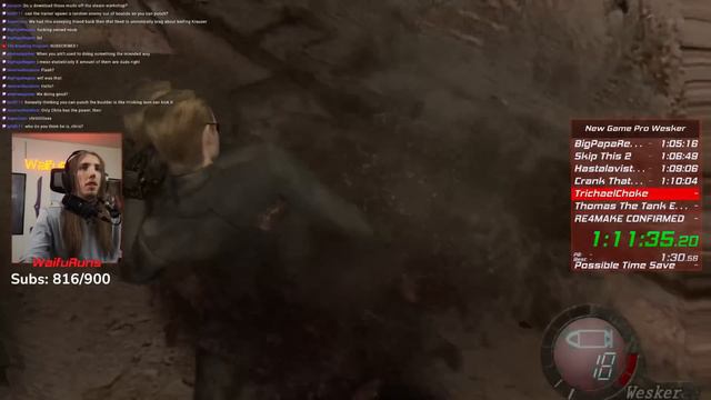 Resident Evil 4 Speedrun World Record as Wesker in 2:23:10 смотреть онлайн