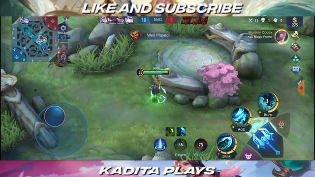 INSANE 20 Kills!! KADITA SHOW NO MERCY! | TOP GLOBAL KADITA GAMEPLAY | MLBB смотреть онлайн