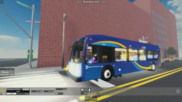 MTA NYCT (Roblox) | 2022 New Flyer XD40 “Xcelsior'' [#7981] on the B3 Operation смотреть онлайн
