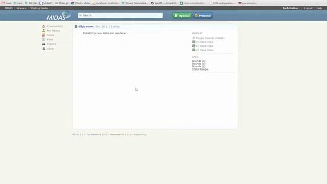 Midas + Slicer + ParaviewWeb: From Segmentation to Volume Rendering смотреть онлайн