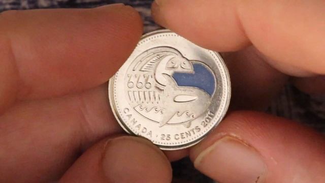 LEDGENDARY Hunt COLORED Olympic Coin - Canadian Quarter Coin Roll Hunt #7 смотреть онлайн