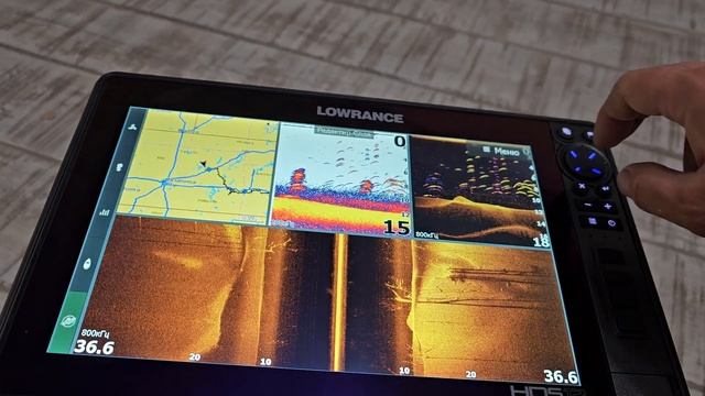 Lowrance HDS 12 LIVE с датчиком AI-3-IN1, RUS, 23.3 (ROW Европа)
