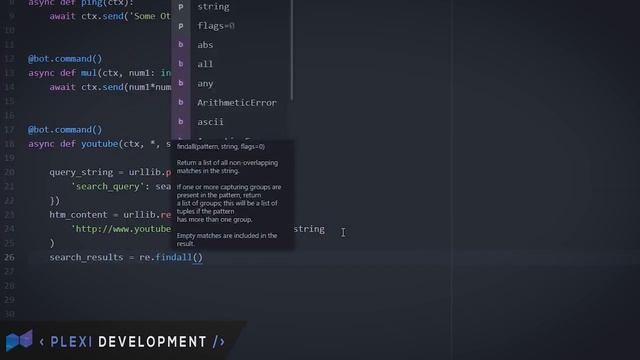 Python Bot Tutorial: YouTube Search Command [Ep. 6] смотреть онлайн