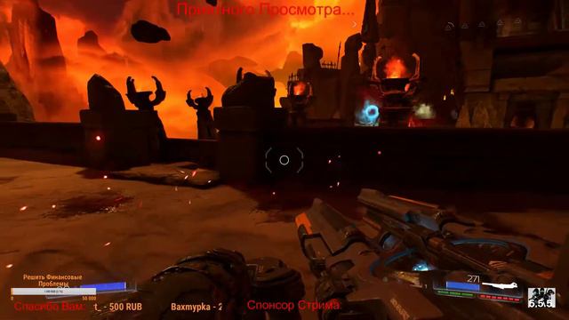 DOOM -Прохождение на режиме Ультра (Жестокость)...5 смотреть онлайн