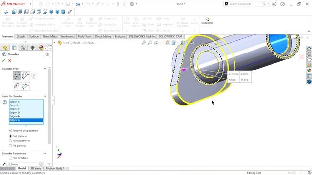 Sketch drill machine ram in solidworks | Solidworks tutorial смотреть онлайн