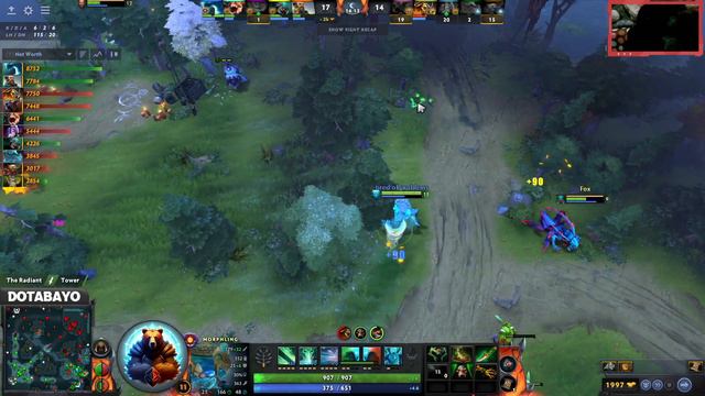 WATSON MORPHLING HARD CARRY GAMEPLAY - DOTA 2 PATCH 7.35B смотреть онлайн