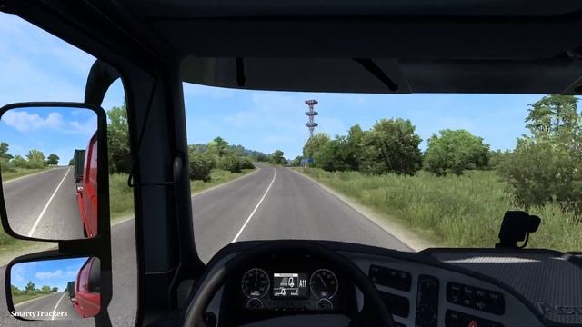 Mercedes Actros Low Roof Sleeper from Ruse to Sofia Gameplay смотреть онлайн